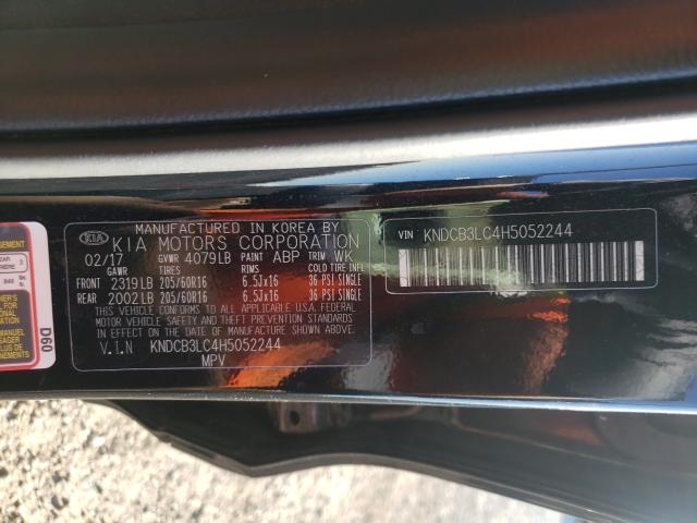 2017 KIA NIRO FE KNDCB3LC4H5052244