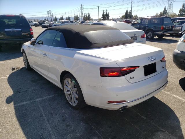 2018 AUDI A5 PREMIUM WAUYNGF59JN021088