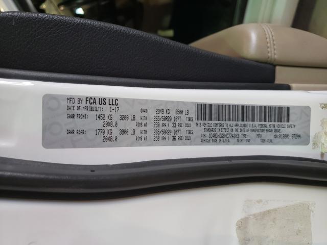 2017 DODGE DURANGO GT 1C4RDHDG8HC774203