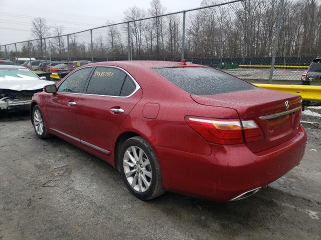 2012 LEXUS LS 460L JTHDL1EFXC5004364