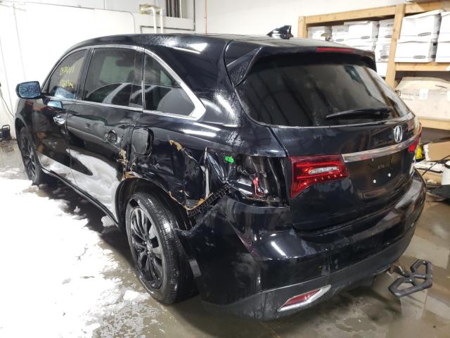 2014 ACURA MDX TECHNO 5FRYD4H43EB015279