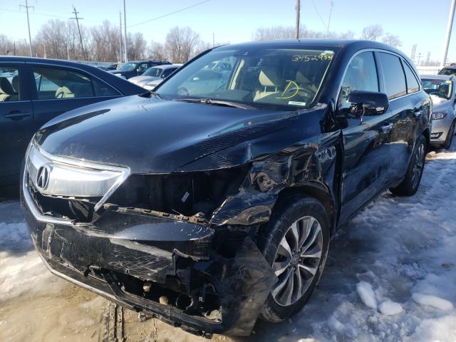 2016 ACURA MDX TECHNO 5FRYD4H48GB044313