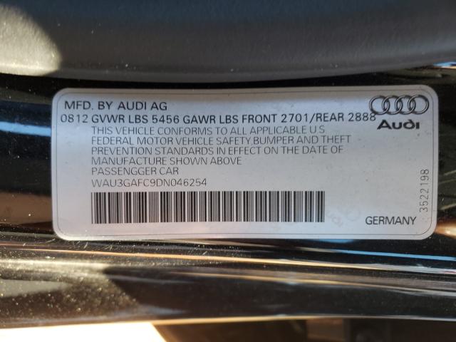 2013 AUDI A7 PRESTIG WAU3GAFC9DN046254
