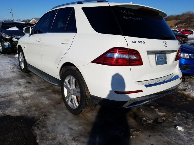 2012 MERCEDES-BENZ ML 350 4MA 4JGDA5HB9CA014412