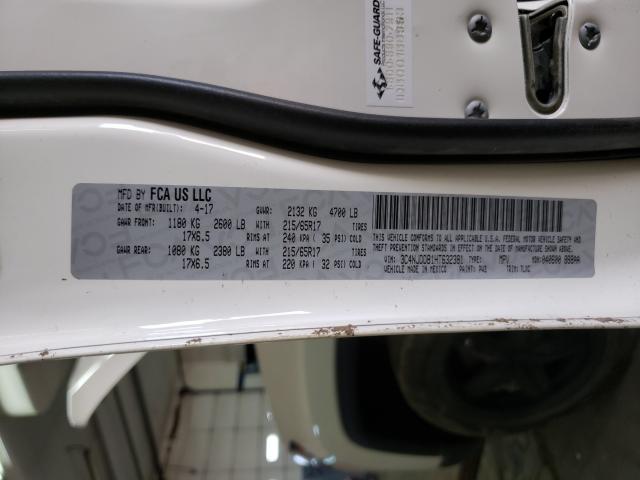 2017 JEEP COMPASS TR 3C4NJDDB1HT632381