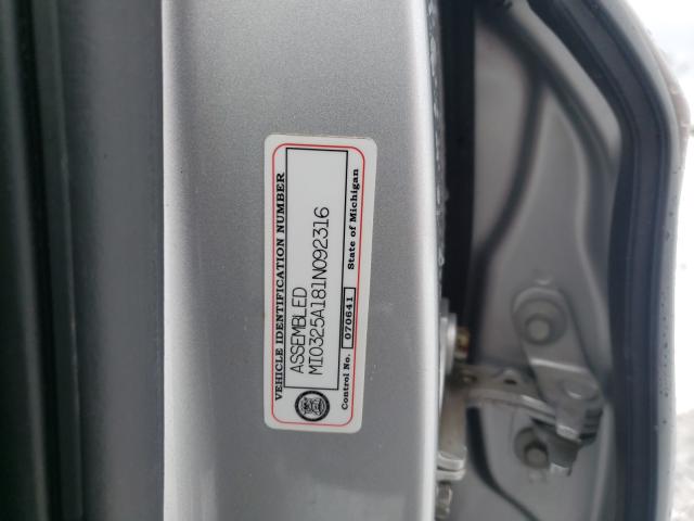 2016 CADILLAC ESCALADE M10325A181N092316