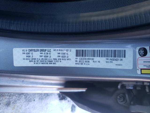 2013 DODGE AVENGER SX 1C3CDZCB1DN544362