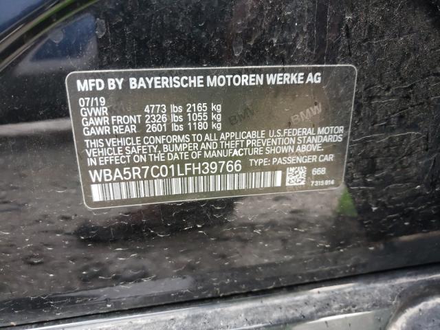 2020 BMW 330XI WBA5R7C01LFH39766