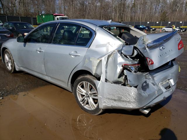 2012 INFINITI G25 JN1DV6AR0CM731336