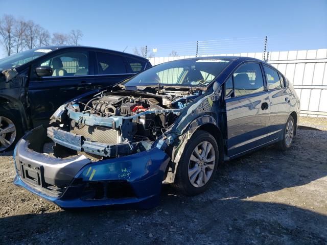 2012 HONDA INSIGHT EX JHMZE2H72CS000031