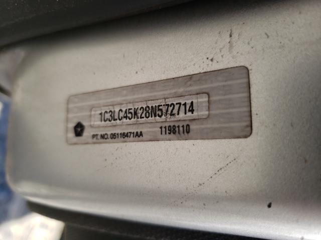 2010 CHRYSLER SEBRING 1C3LC45K28N572714