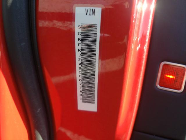 2012 BENTLEY CONTINENTA SCBFR7ZA9CC077881