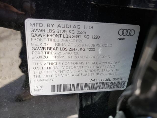 2020 AUDI Q3 PREMIUM WA1EECF39L1052942