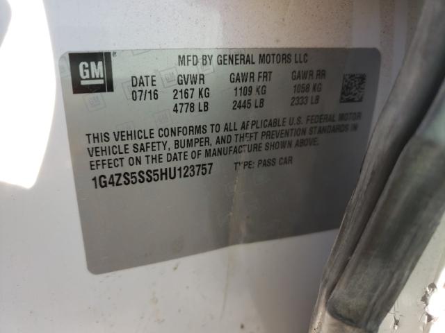 2017 BUICK LACROSSE P 1G4ZS5SS5HU123757