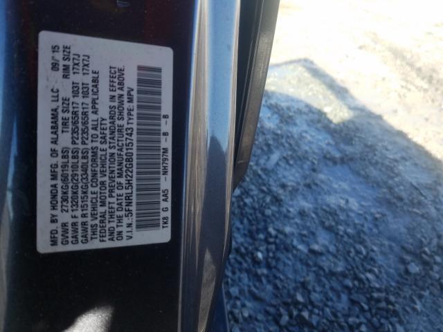 2016 HONDA ODYSSEY LX 5FNRL5H22GB015743
