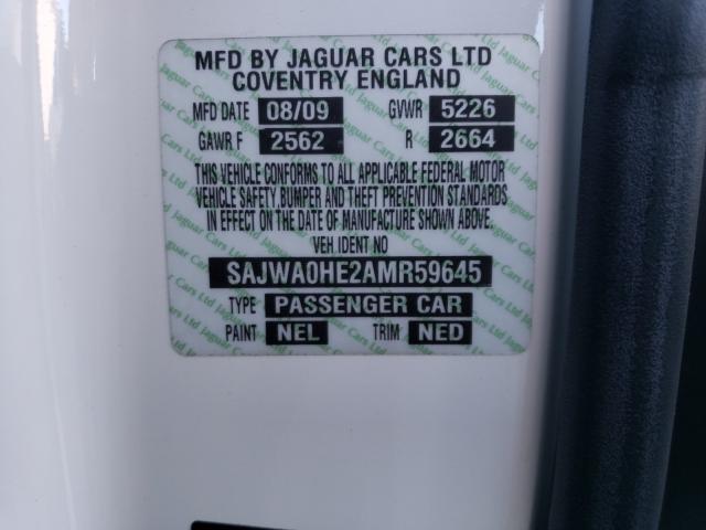 2010 JAGUAR XF SUPERCH SAJWA0HE2AMR59645