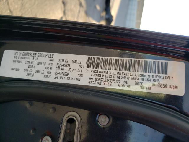 2014 RAM 1500 LARAM 1C6RR7JT3ES375124