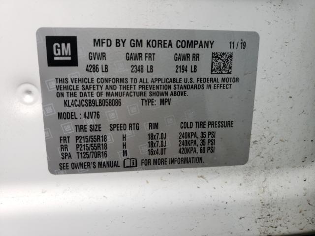 2020 BUICK ENCORE ESS - KL4CJCSB9LB058086