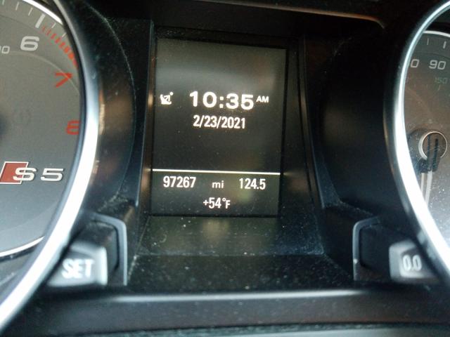 2014 AUDI S5 PREMIUM WAUCGAFR0EA006867