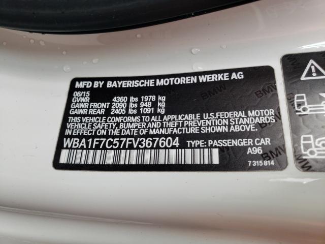 2015 BMW 228 XI WBA1F7C57FV367604