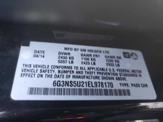 2014 CHEVROLET CAPRICE PO 6G3NS5U21EL978170