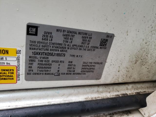 2014 GMC ACADIA DEN 1GKKVTKD5EJ185079