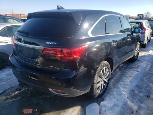 2016 ACURA MDX TECHNO 5FRYD4H48GB044313