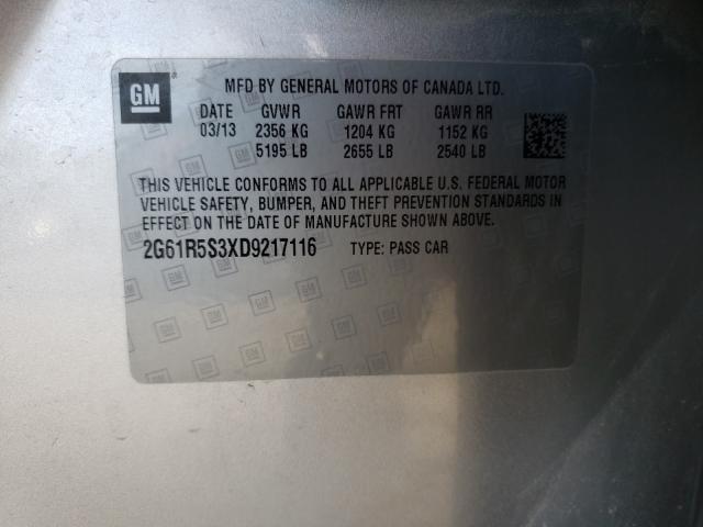 2013 CADILLAC XT4 2G61R5S3XD9217116