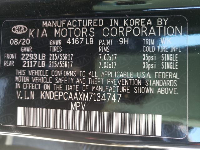2021 KIA SELTOS LX KNDEPCAAXM7134747