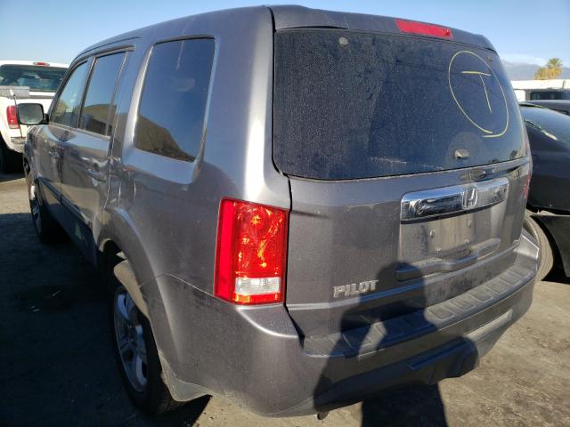 2012 HONDA PILOT LX 5FNYF3H26CB017819