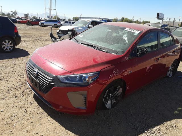 2019 HYUNDAI IONIQ BLUE KMHC65LC8KU175750