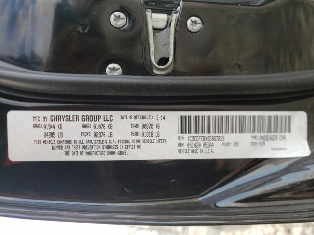 2014 DODGE DART GT 1C3CDFEBXED867831