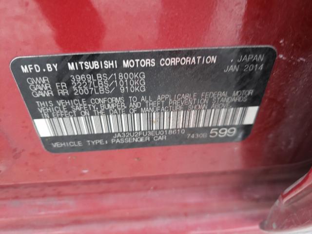 2014 MITSUBISHI LANCER ES/ JA32U2FU3EU018610