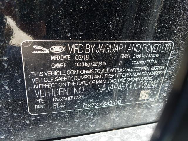 2018 JAGUAR XE SAJAR4FX1JCP39241