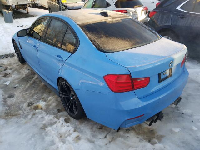 2015 BMW M3 WBS3C9C56FP803551