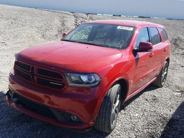 Dodge Durango 2 красный матовый