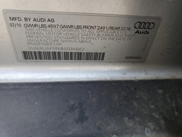 2011 AUDI A3 PREMIUM WAUKJAFMXBA034642