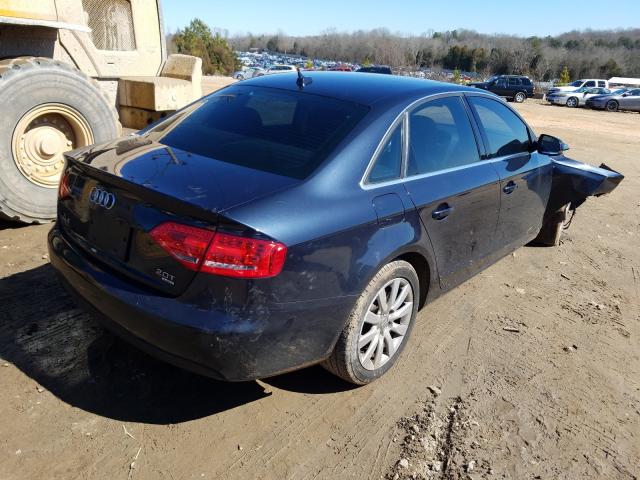 2012 AUDI A4 PREMIUM WAUBFAFL3CA089718