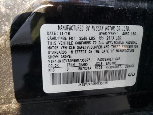 2017 INFINITI Q50 PREMIU JN1EV7AP6HM735875