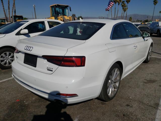2018 AUDI A5 PREMIUM WAUPNAF57JA103868