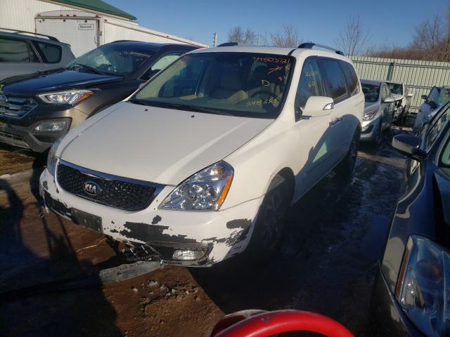 2014 KIA SEDONA EX KNDMH4C77E6548365