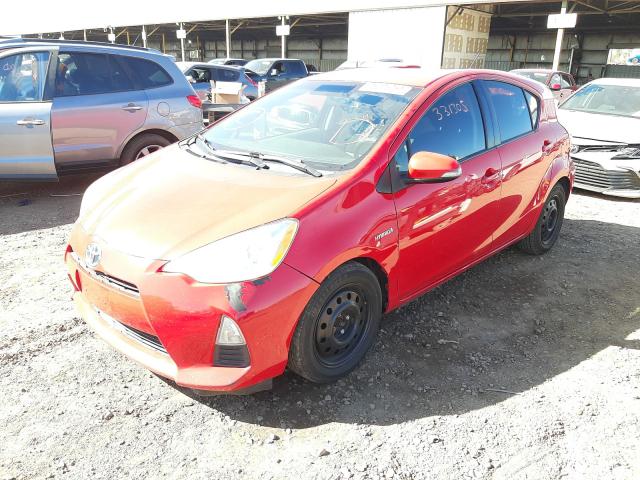 2013 TOYOTA PRIUS C JTDKDTB39D1542588