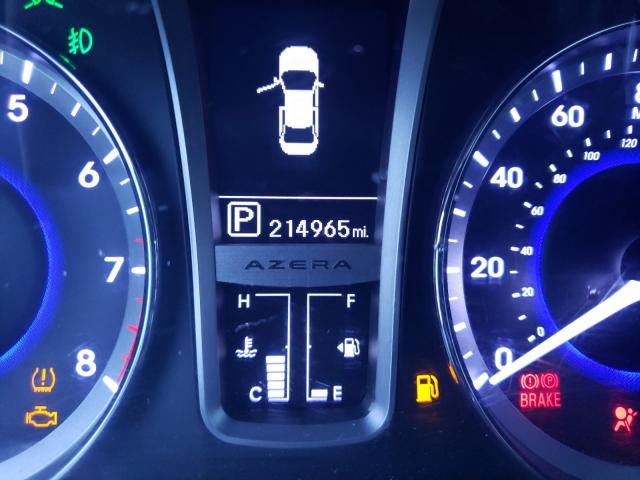 2013 HYUNDAI AZERA GLS KMHFH4JG3DA215549