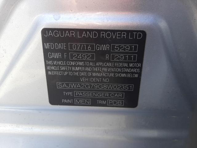 2016 JAGUAR XJL PORTFO SAJWA2G79G8W02351
