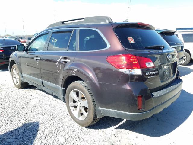 2013 SUBARU OUTBACK 2. 4S4BRBSC6D3216100