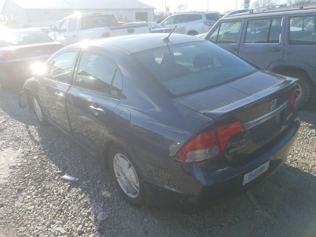 2010 HONDA CIVIC HYBR JHMFA3F22AS001284