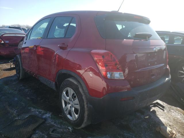2015 CHEVROLET TRAX LS KL7CJKSB6FB146451