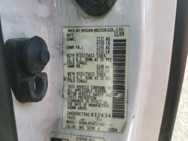 2010 NISSAN FRONTIER K 1N6BD0CT9AC412434