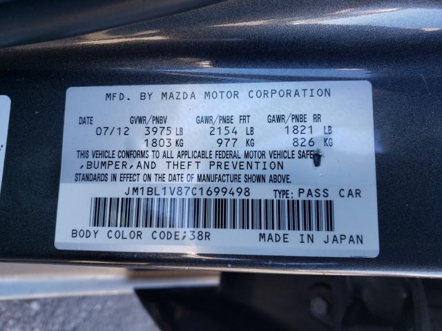 2012 MAZDA 3 I - JM1BL1V87C1699498