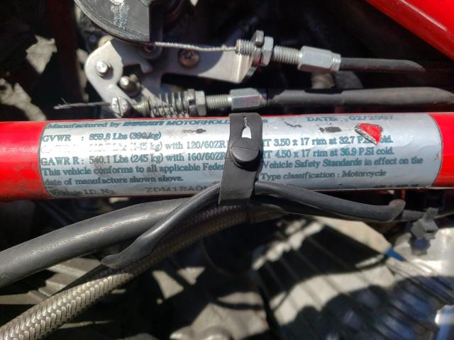 2007 DUCATI MONSTER 69 ZDM1RADM37B102358
